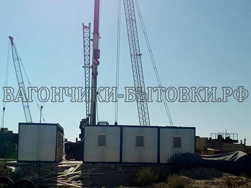 Монтаж модульного здания